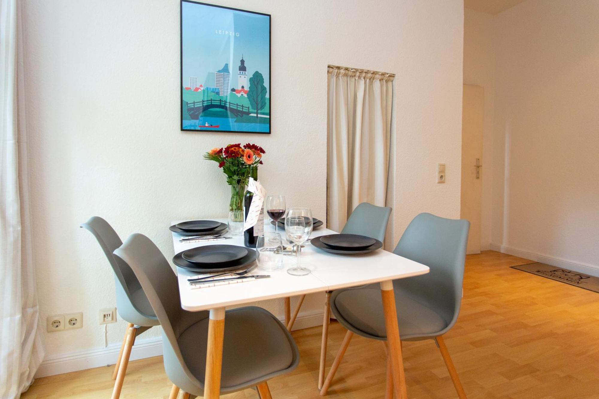 Das City-Appartment Zentrum West Lipcse Kültér fotó
